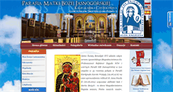 Desktop Screenshot of polskaparafiala.org